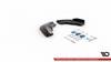 Splitter Mercedes-Benz A W176 Rear Side v.1 Gloss Black