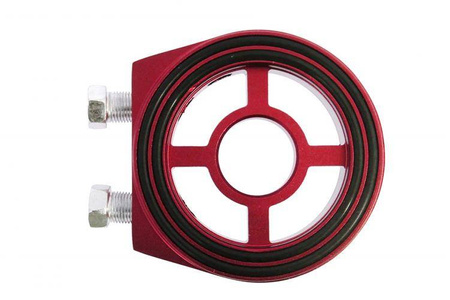 Oil filter adapter Turboworks Red