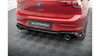 Diffuser Volkswagen Golf 8 GTE Rear Valance + Exhaust Ends Imitation Chrome