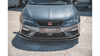 Splitter Seat Leon Cupra FR III Facelift przód v.6 Gloss Black