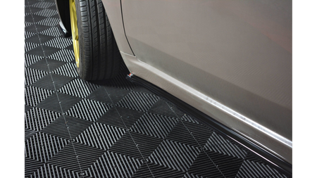 Dokładka Fiat 500 Progi Gloss Black
