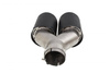 Exhaust Tip 114mmx2 enter 76mm Carbon Matte