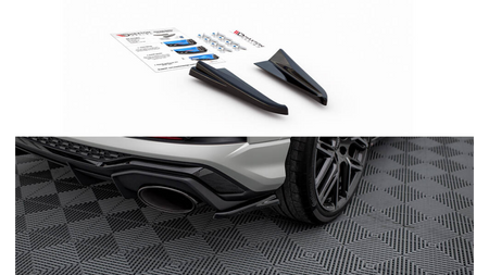 Splitter Audi RSQ3 F3 Rear Side Gloss Black