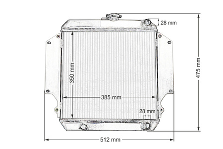 TurboWorks Sports Water Radiator Suzuki Jimmy / Samurai 1981-1996