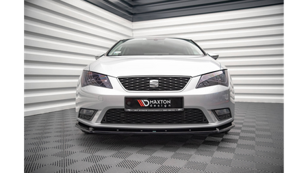 Splitter Seat Leon III przód v.1 Gloss Black