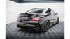 Splitter Mercedes-Benz CLA 45 C117 Facelift Tył Boczne Street Pro Black + Gloss Flaps