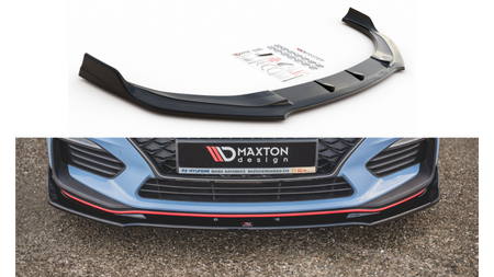 Splitter Hyundai I30 III N przód v.3 Gloss Black