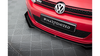 Splitter Volkswagen Golf VI GTI przód Racing Durability v.3 + flaps Black
