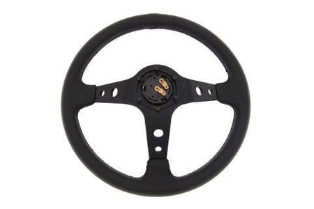 Steering wheel Pro 350mm offset:80mm Leather Black