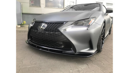 Splitter Lexus RC Front v.1 Gloss Black