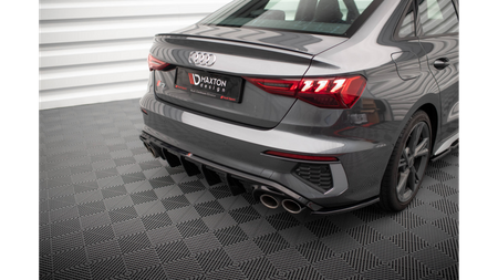 Diffuser Audi S3 8Y Rear Valance Gloss Black