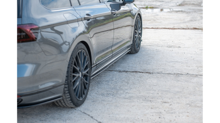 Diffuser Volkswagen Passat B8 R-Line Side Skirts Gloss Black