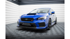 Splitter Subaru WRX STI Facelift Przód Pro + flaps Black-Red