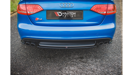 Splitter Audi A4 B8 S-Line Rear Side Gloss Black