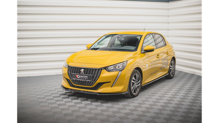Splitter Peugeot 208 II przód v.1 Gloss Black