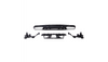 Diffuser Mercedes-Benz C W205 S205 Rear Black