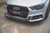 Splitter Audi A3 8V Facelift Front v.3 Gloss Black