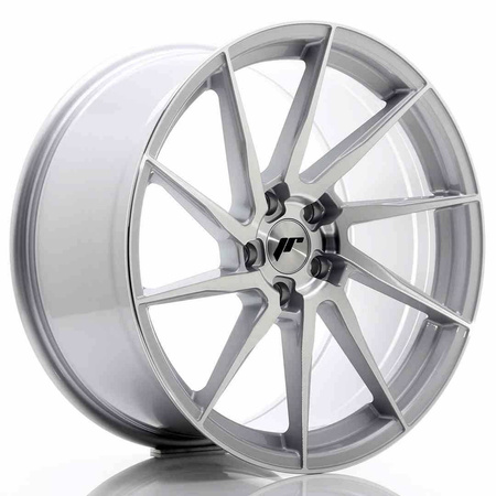 JR Wheels JR36 20x10 ET40 5x112 Silver Brushed Face