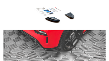 Splitter Fiat 500 Abarth I Facelift Rear Side Gloss Black