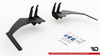 Diffuser Honda Civic X Type-R Rear Valance + Flaps Red Racing Durability v.2