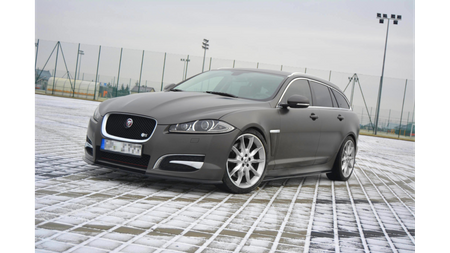 Diffuser Jaguar XF (X250) I SPORTBRAKE S-PACK Side Skirts Gloss Black