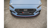 Splitter Hyundai I30 III N Front Racing Durability + Flaps Black