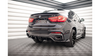 Splitter BMW X6 F16 M-Pack Tył Środkowy z Dyfuzorem Gloss Black