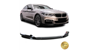 Diffuser BMW 5 G30 G31 Front Bumper Matt Black