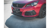 Splitter Peugeot 308 GT II Facelift Front v.1 Gloss Black