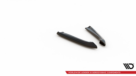 Splitter Audi RS6 C6 Rear Side Gloss Black