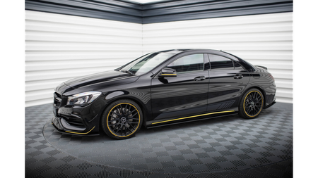 Dokładka Mercedes-Benz CLA 45 C117 Facelift Progi Street Pro Black