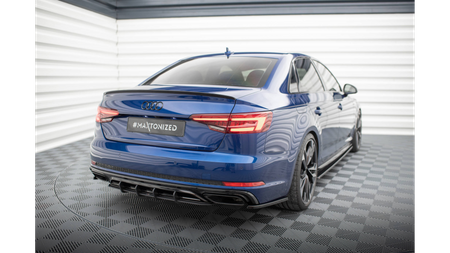 Dyfuzor Audi A4 B9 Competition Tył Street Pro Red