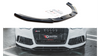 Splitter Audi RS6 C7 Front v.3 Gloss Black