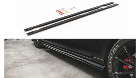 Diffuser Volkswagen Golf 7 GTI TCR Side Skirts Gloss Black