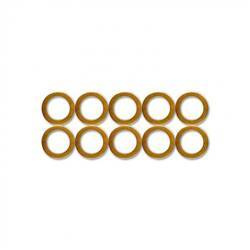 COPPER WASHERS - 10MM, 3/8", 1/8" 10 pieces