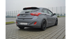Splitter Hyundai i30 II Rear Central Gloss Black