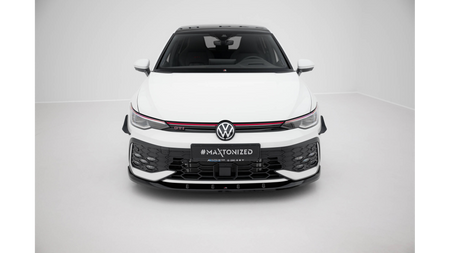 Splitter Volkswagen Golf GTI GTE R-Line Mk8 Facelift Przód v.5