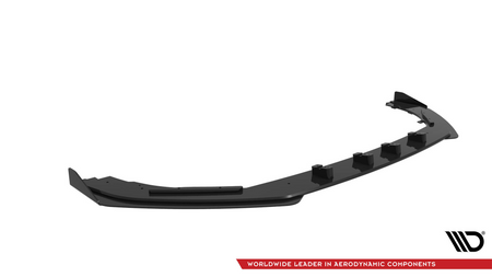 Splitter Audi RS3 8V Facelift Front Pro v.1 + flaps Black-Red