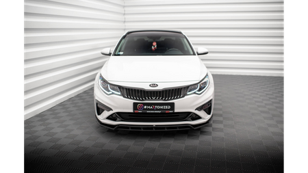 Splitter Kia Optima IV Facelift Front v.1 Gloss Black