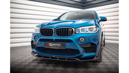 Splitter BMW X5 F85 X6 F86 M-Pack przód v.3 Gloss Black