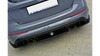 Splitter Ford Focus III RS Rear Central Gloss Black