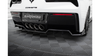 Splitter Chevrolet Corvette C7 Rear Central with Diffuser