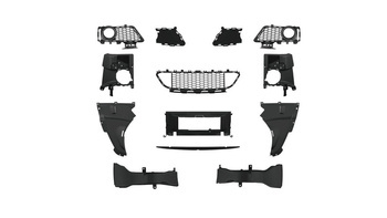 Akcesoria zderzaka BMW 3 F30 F31 Przód Kratki