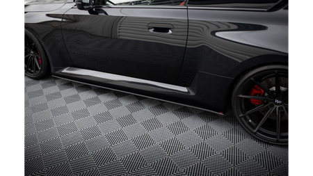 Dokładka BMW 2 G87 M-Pack Progi Street Pro v.1 Black