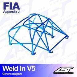 Roll Cage OPEL Corsa (A) 3-doors Hatchback WELD IN V5