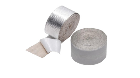 Aluminum Heat Wrap for intake self adhesive 5m + zipties