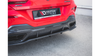 Splitter BMW 8 G15 Rear Central with Diffuser Gloss Black