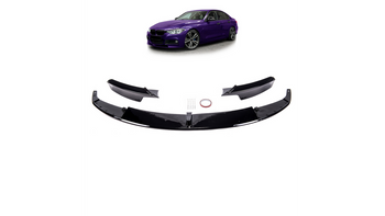 Diffuser BMW 3 F30 F31 Front Bumper Gloss Black