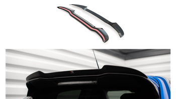 Przedłużenie Spoilera Peugeot 208 II v.1 Gloss Black