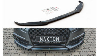 Splitter Audi A6 C7 Facelift S-Line Front Gloss Black
